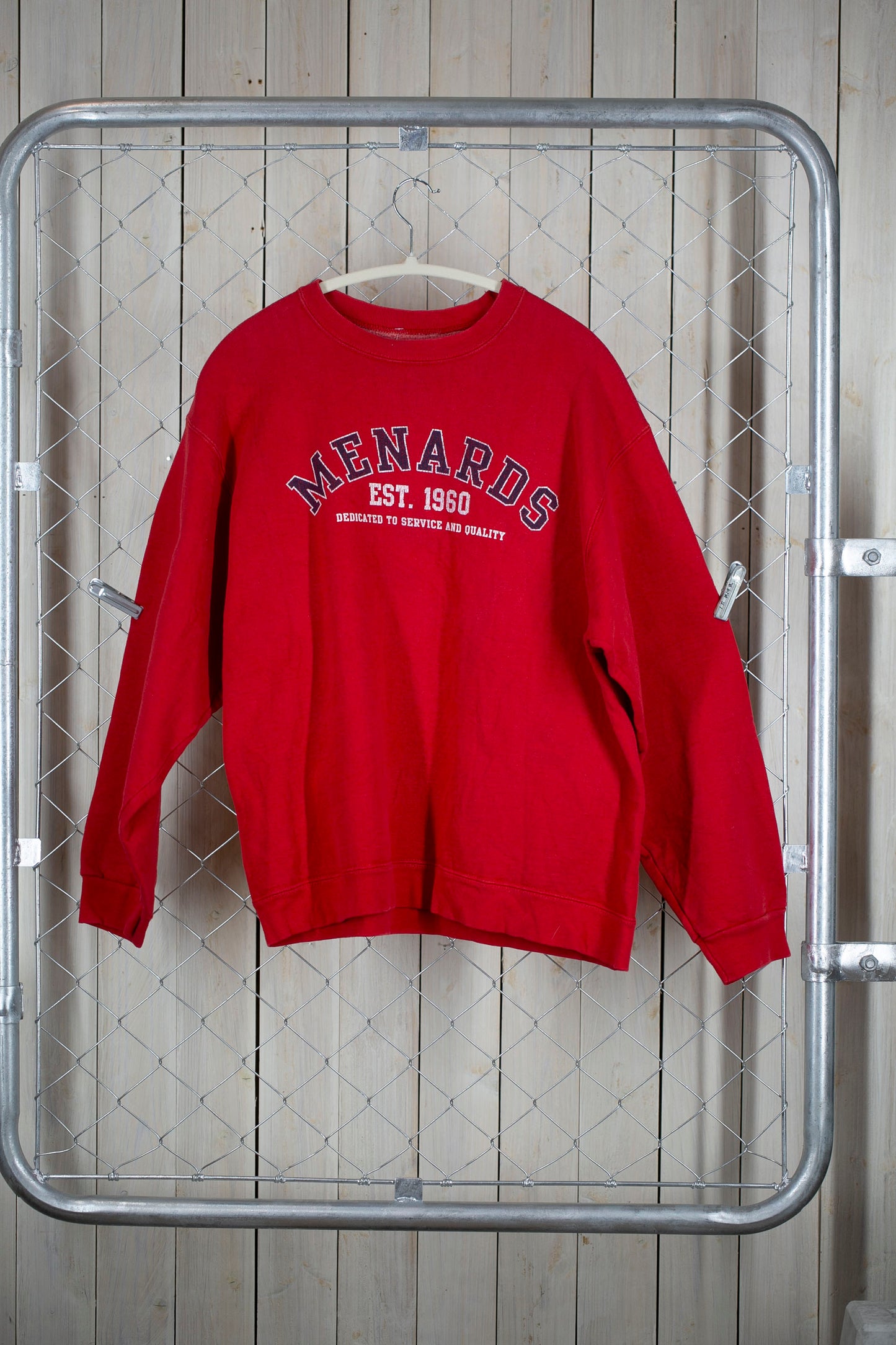 men’sスウェット MENARDS FRUIT OF THE LOOM /フルーツオブザルーム