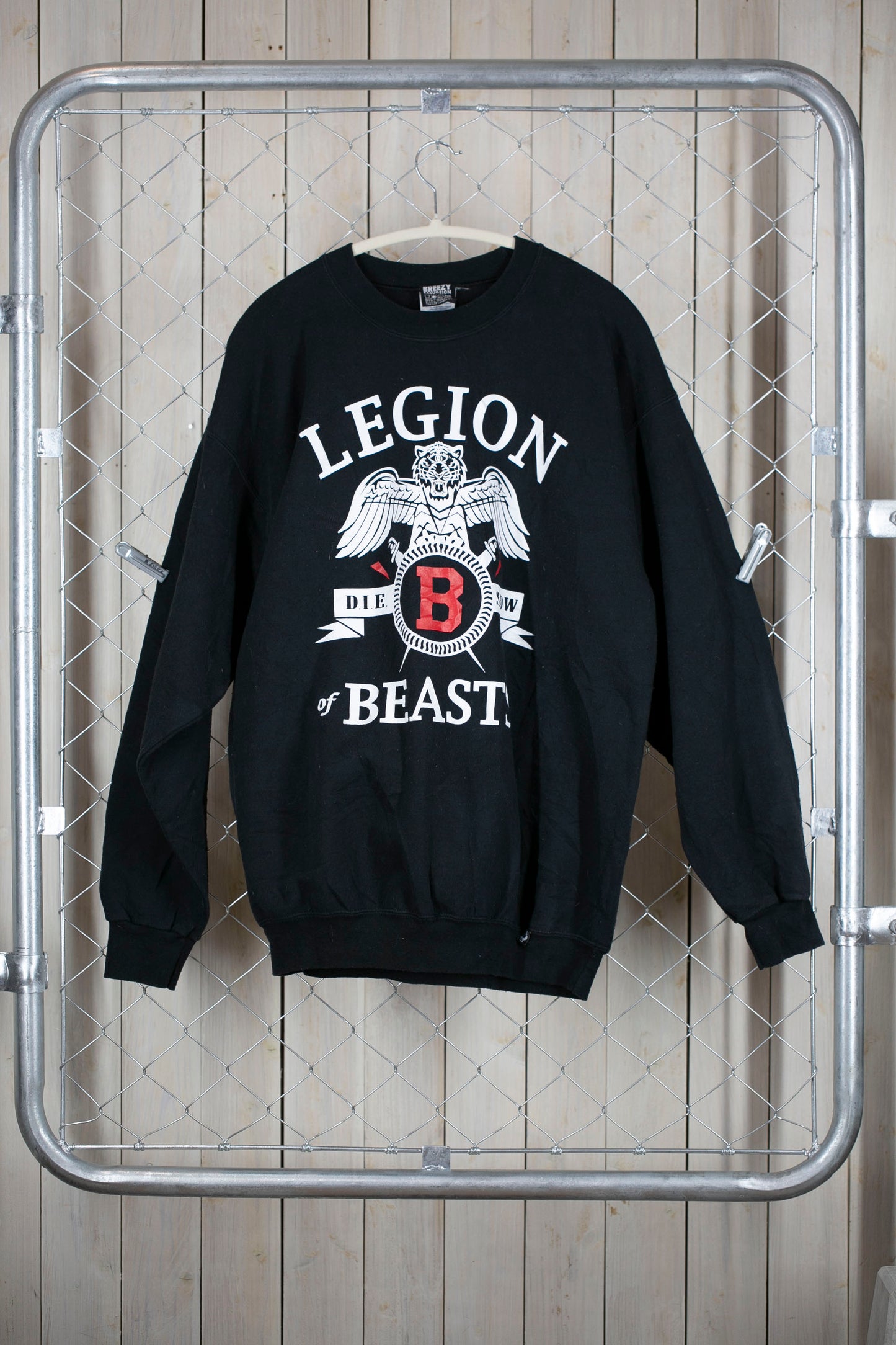men’sスウェット LEGION of BEASTS BREEZY EXCURSION