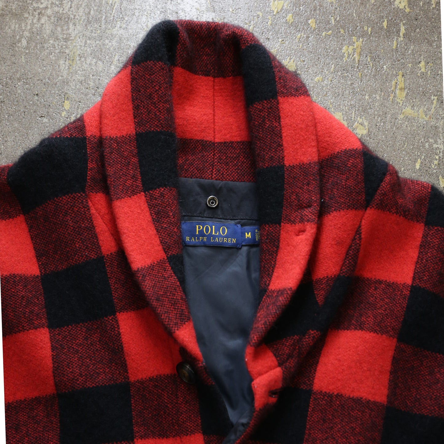 men’sアウター ブロックチェックジャケット ニット POLO RALPH LAUREN /ポロラルフローレン