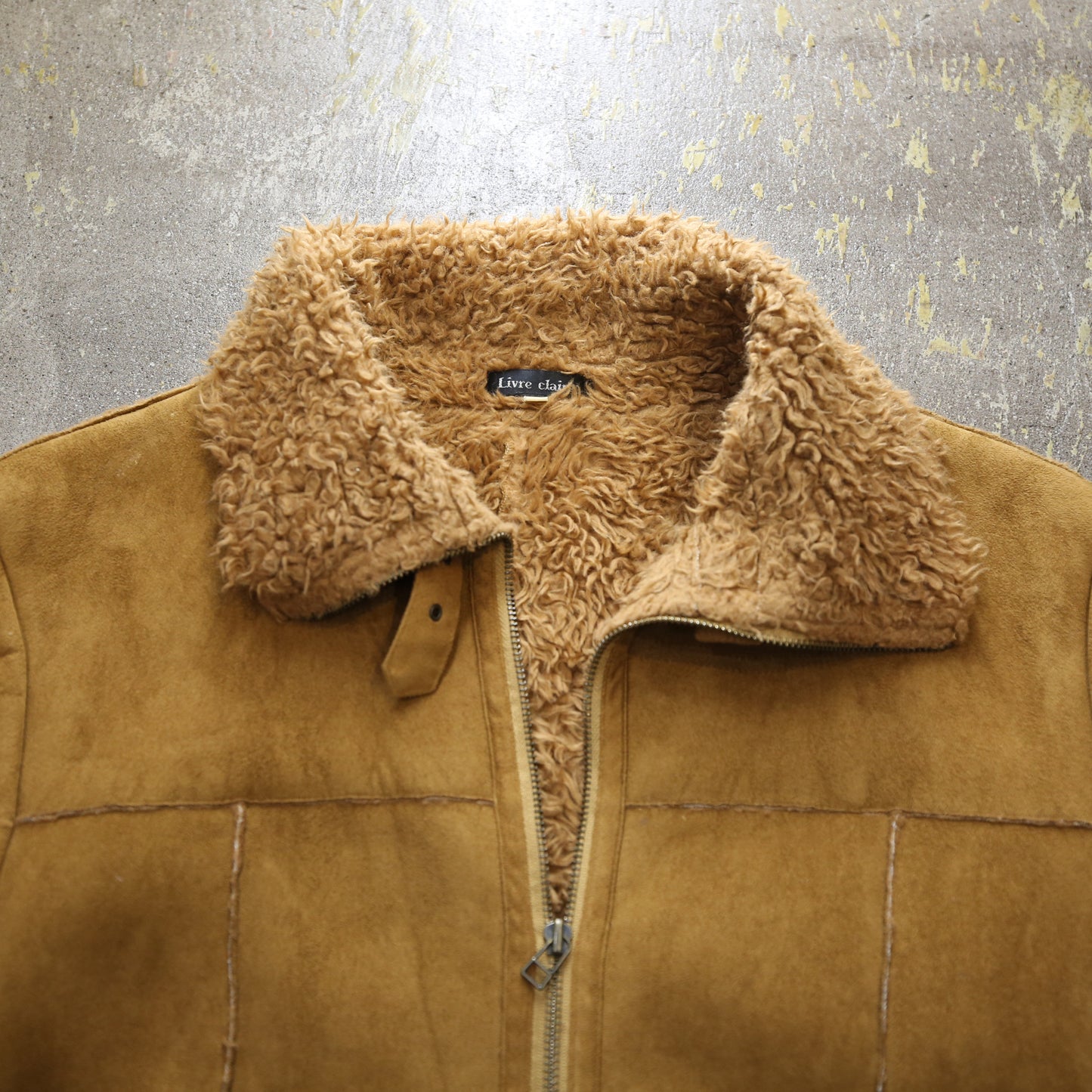 men’sアウター フェイクファーコート Livre Claire