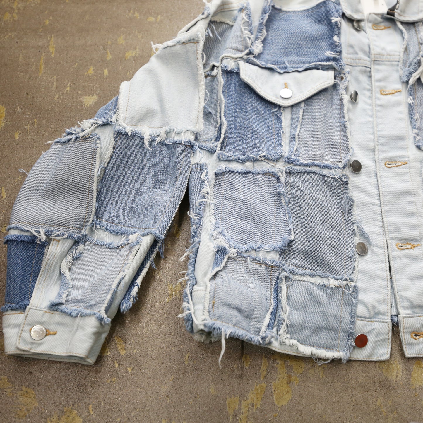 men’sアウター Second Houseオリジナルリメイクデニムジャケット リメイクGジャン