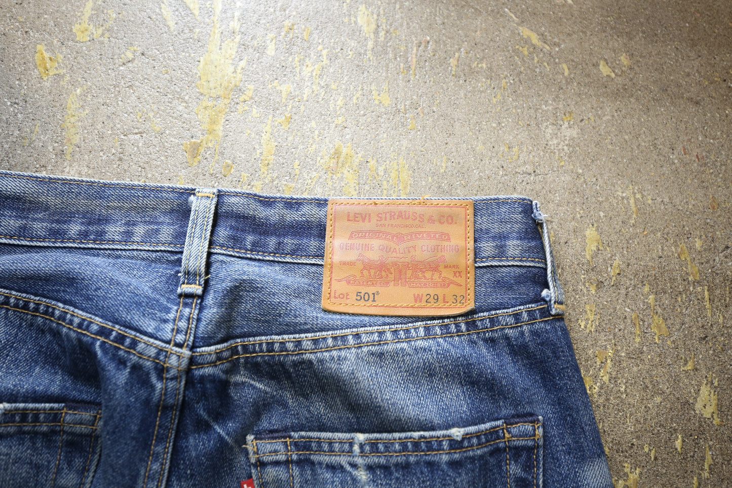 men’sパンツ デニムパンツ Gパン Levi's /リーバイス 501 00501−1485 4459刻印 W29/L32