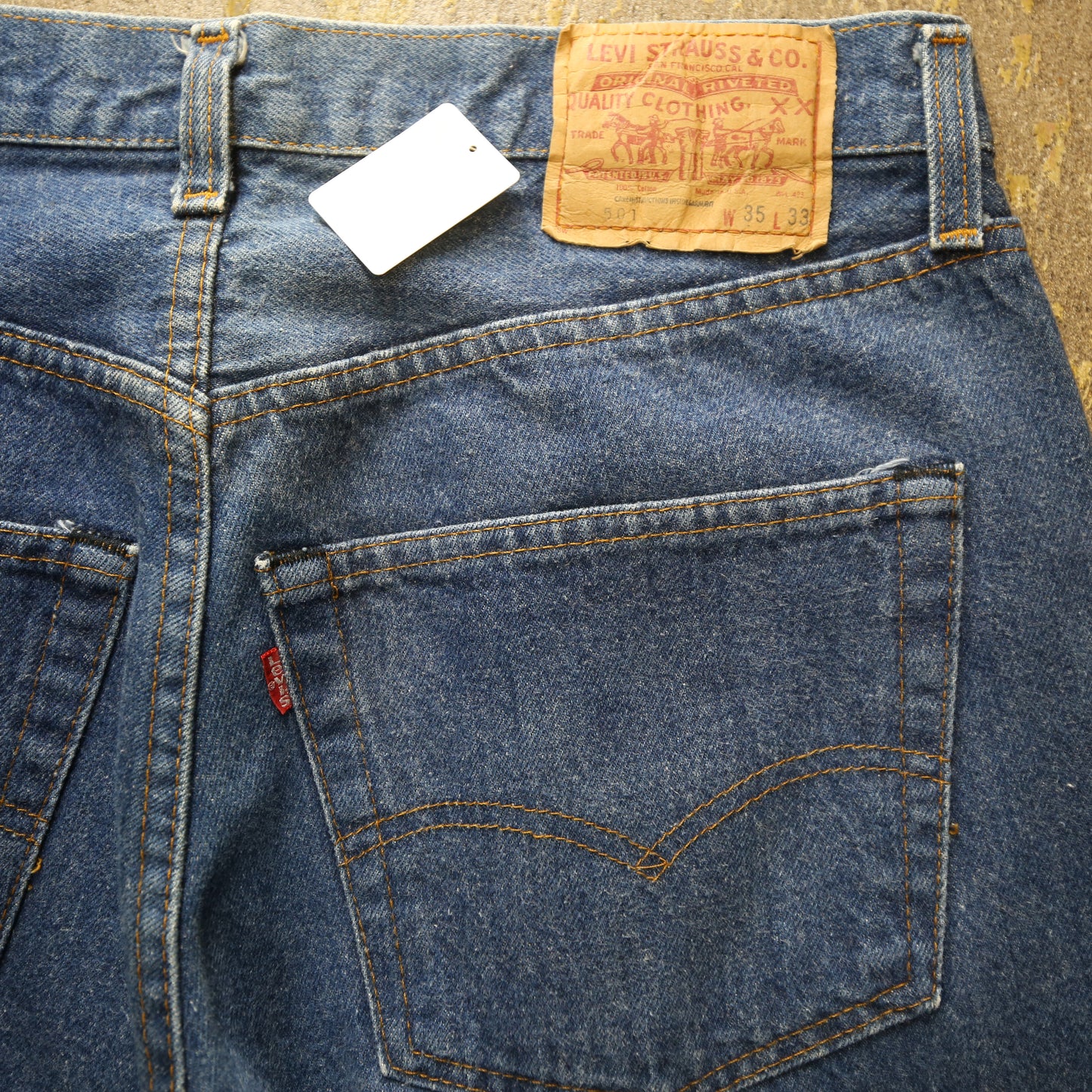men’sパンツ デニムパンツ Gパン Levi's /リーバイス 501 SF207 525刻印 W35/L33