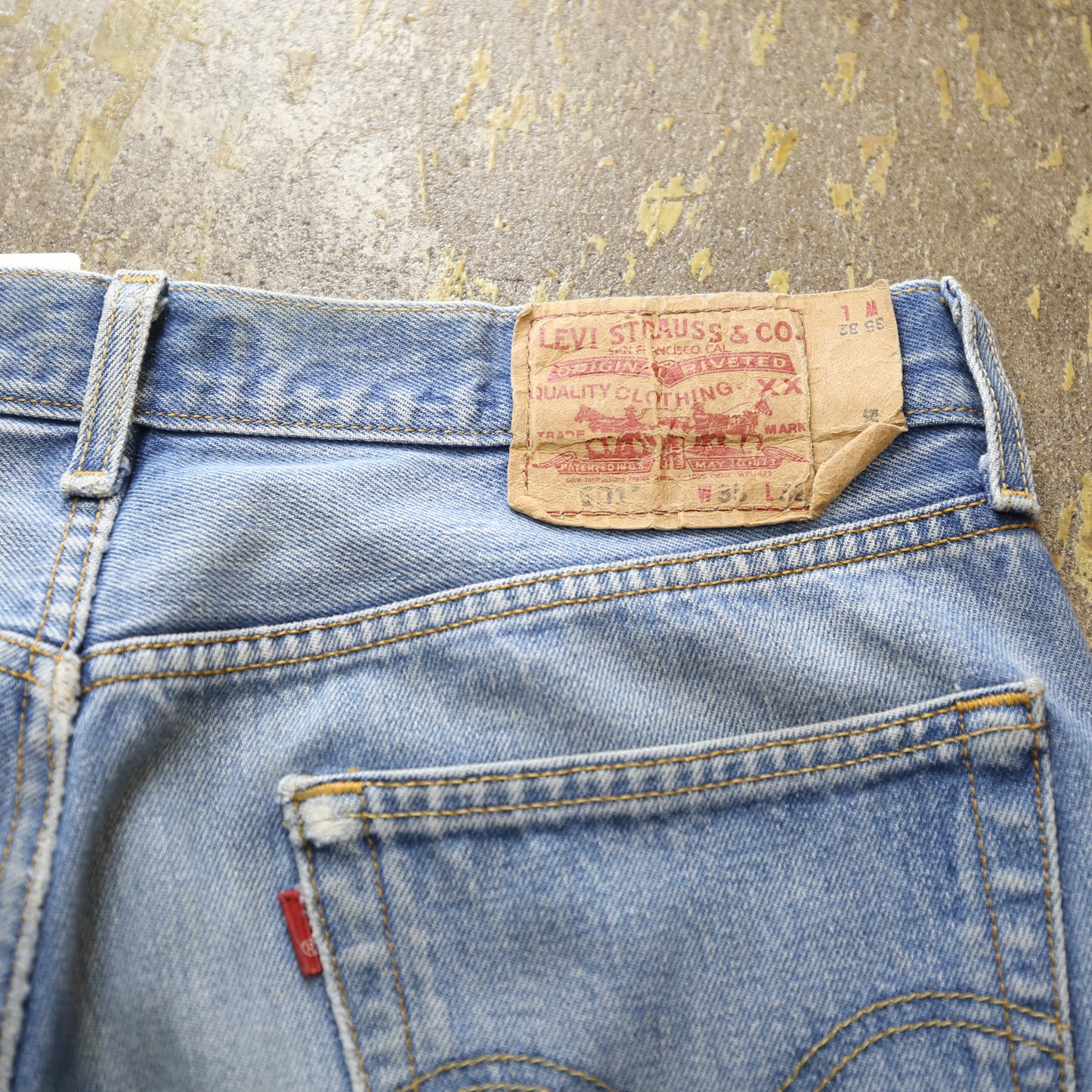 men’sパンツ デニムパンツ Gパン Levi's /リーバイス 501 4032刻印 W35/L32