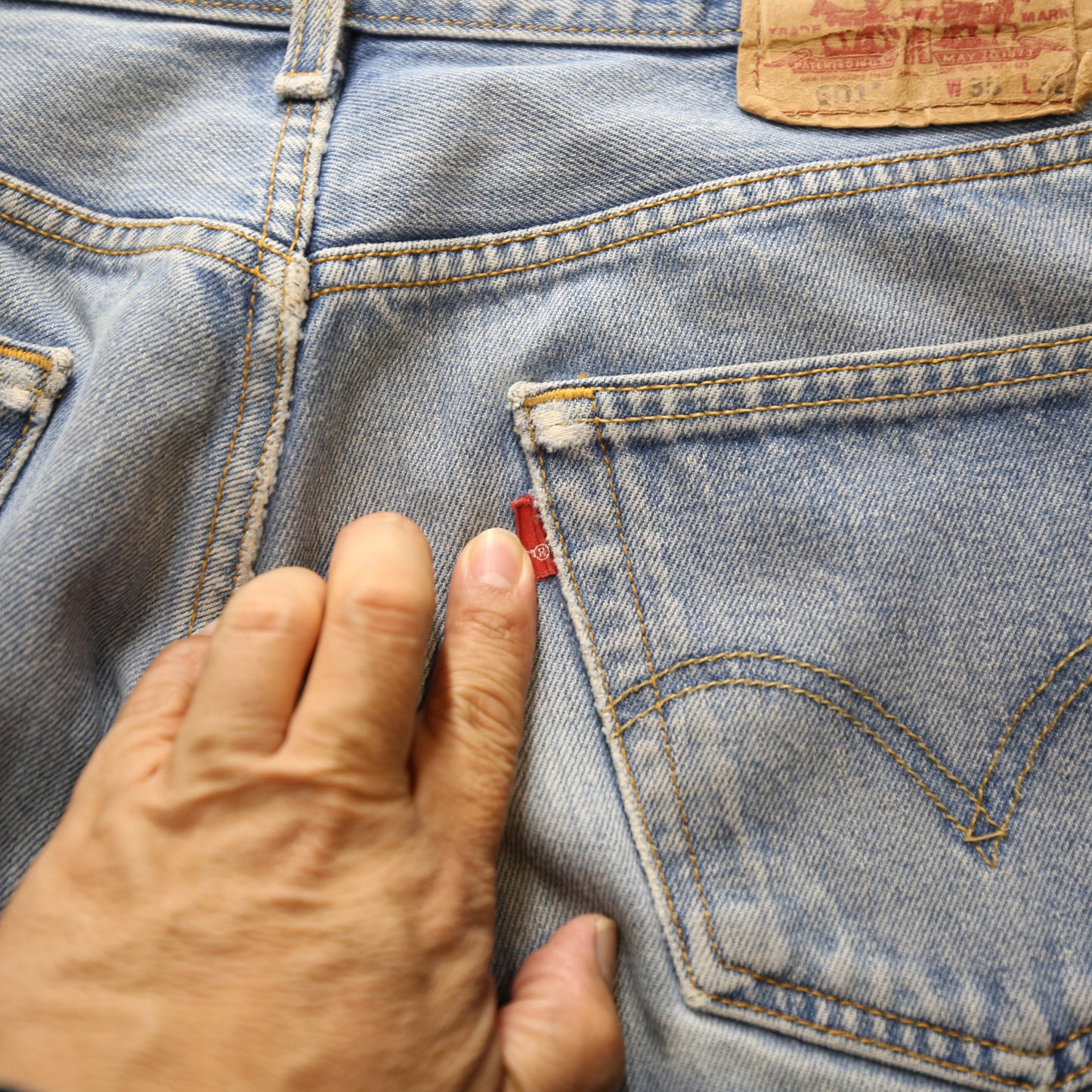 men’sパンツ デニムパンツ Gパン Levi's /リーバイス 501 4032刻印 W35/L32