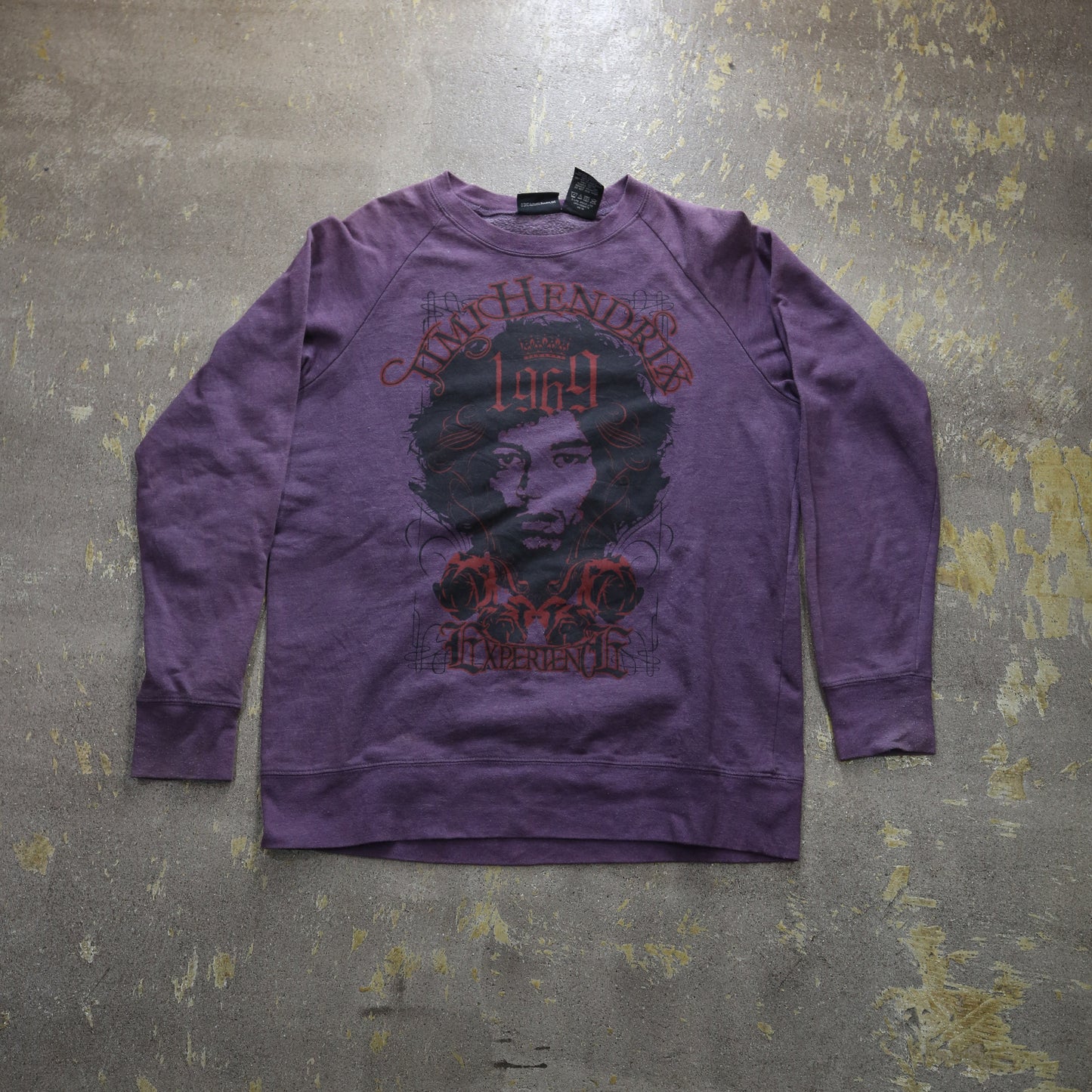 men’sスウェット JIMI HENDRIX 1969 ジミ・ヘンドリックス