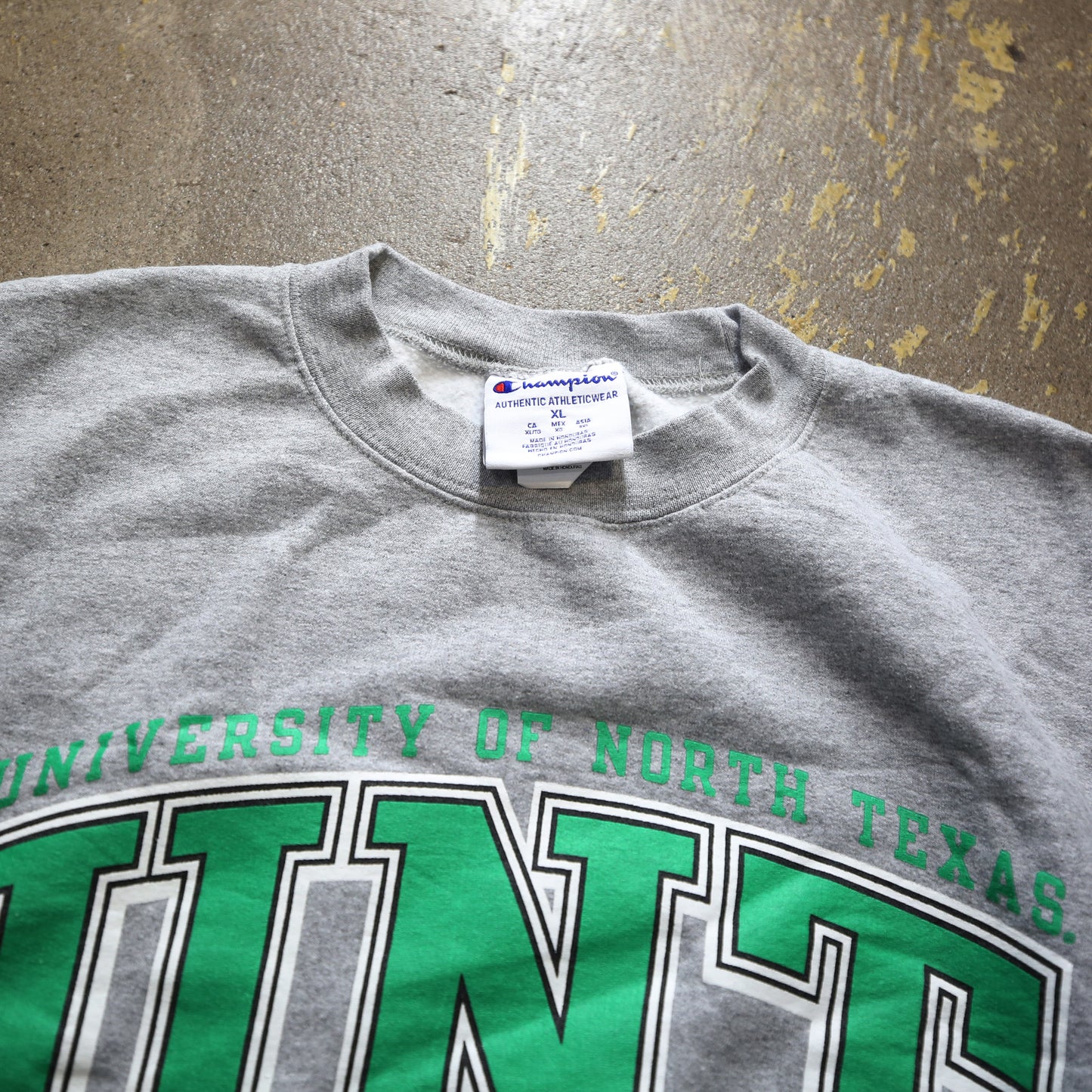 men’sスウェット UNIVERSITY OF NORTH TEXAS UNT champion /チャンピオン