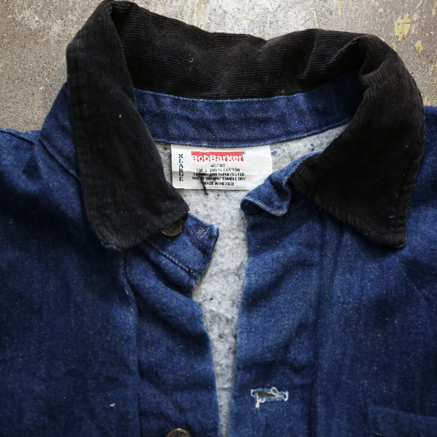 men’sアウター デニムカバーオール BOBBARKER/ボブバーカー