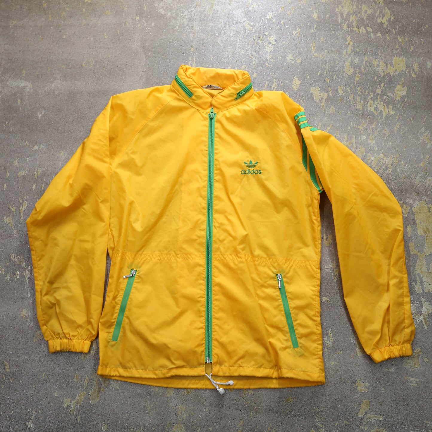 men’sアウター ナイロンジャケット フード付 80’s adidas /アディダス