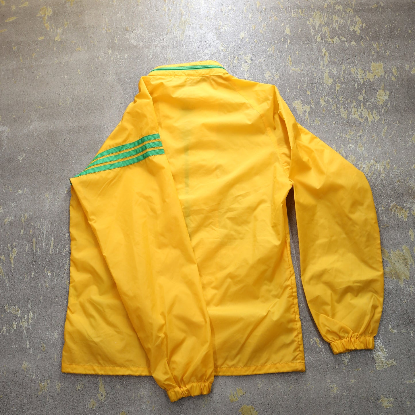 men’sアウター ナイロンジャケット フード付 80’s adidas /アディダス