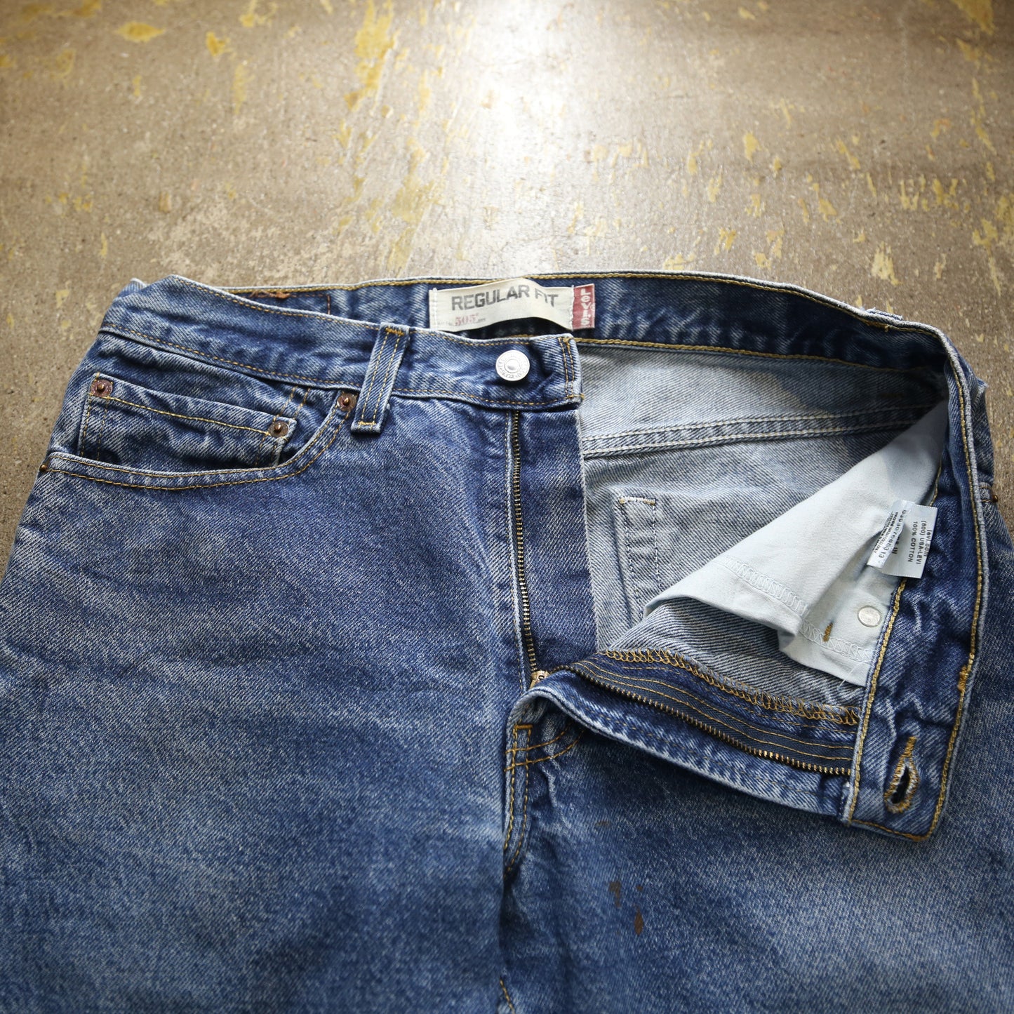 men’sパンツ デニムパンツ Gパン Levi's /リーバイス 505 レギュラーフィット 4002刻印 W31/L32
