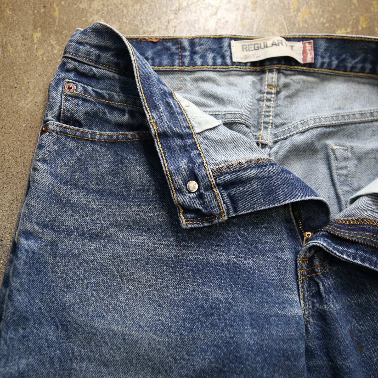 men’sパンツ デニムパンツ Gパン Levi's /リーバイス 505 レギュラーフィット 4002刻印 W31/L32