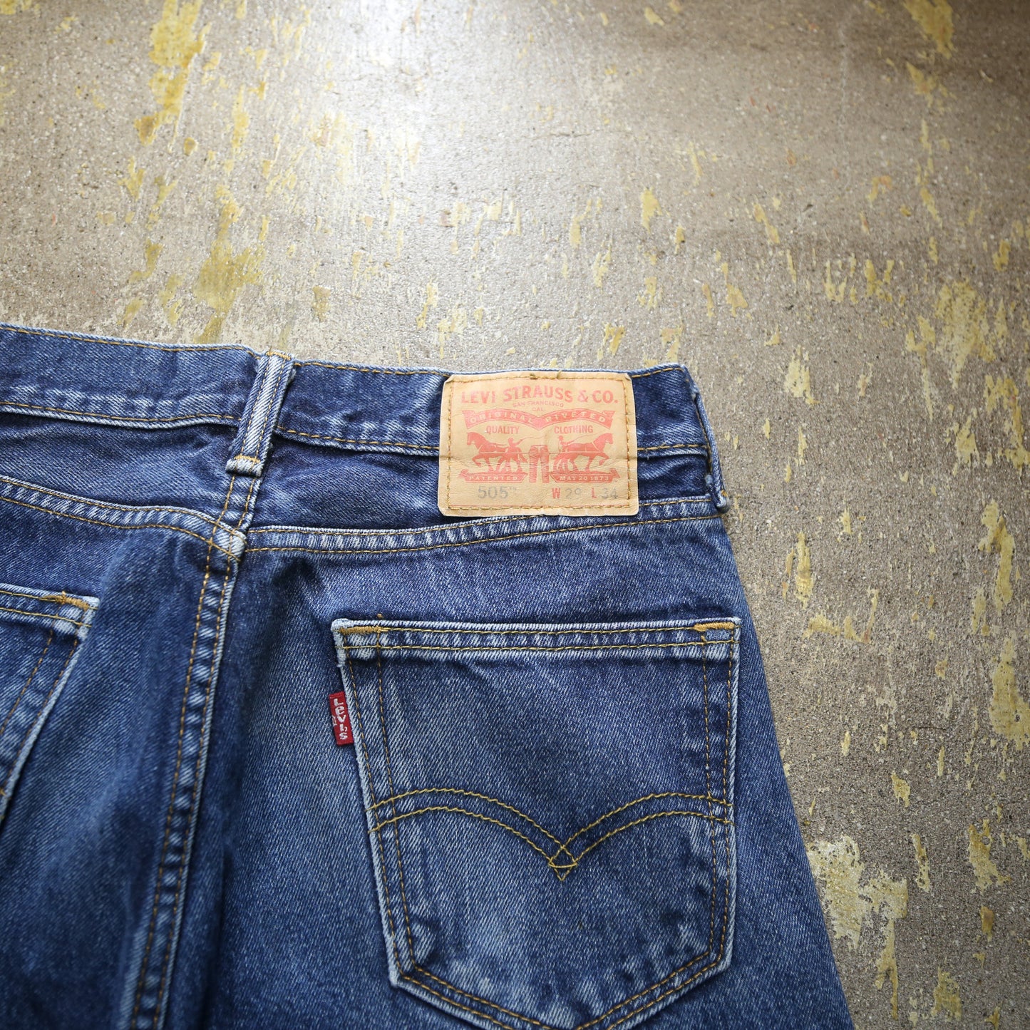 men’sパンツ デニムパンツ Gパン Levi's /リーバイス 505 140周年 00505−0216 3405刻印 W29/L34