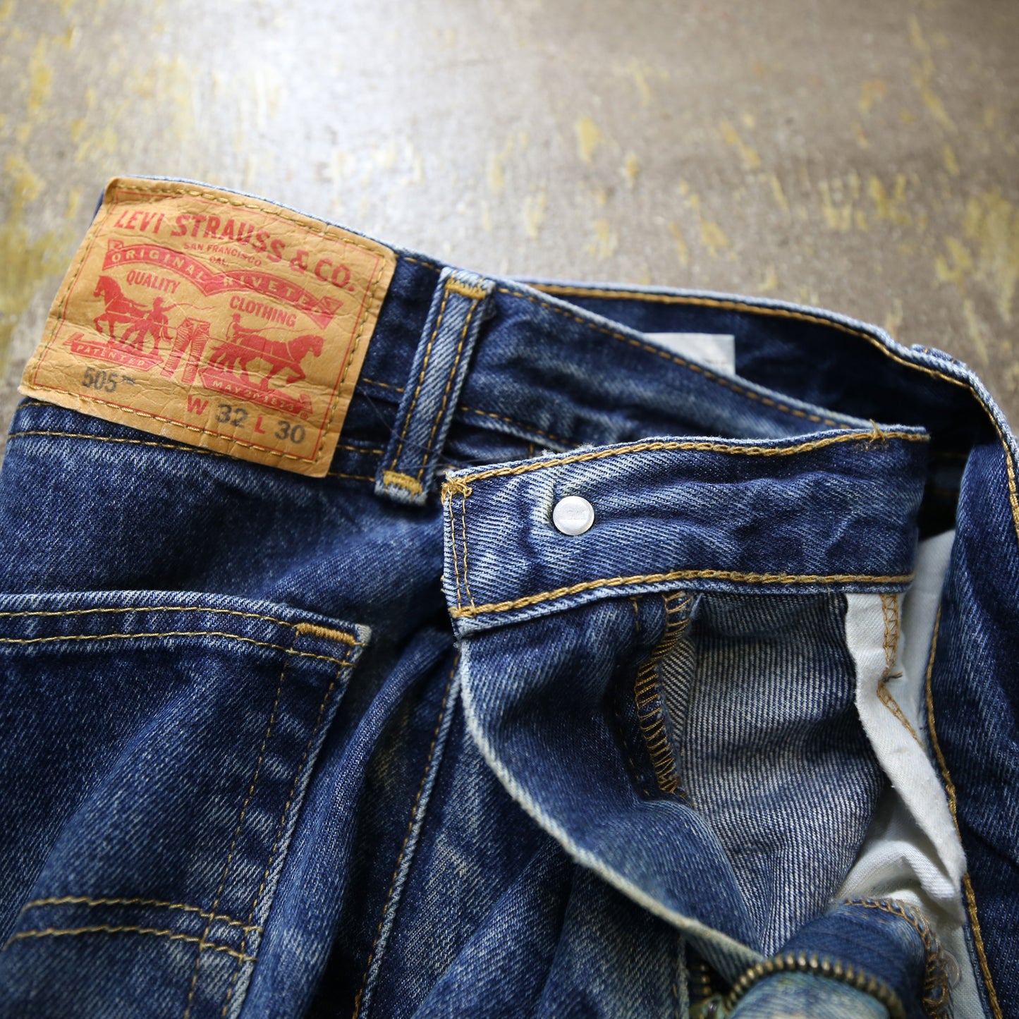 men’sパンツ デニムパンツ Gパン Levi's /リーバイス 505 00505−0216 3757刻印 W32/L30