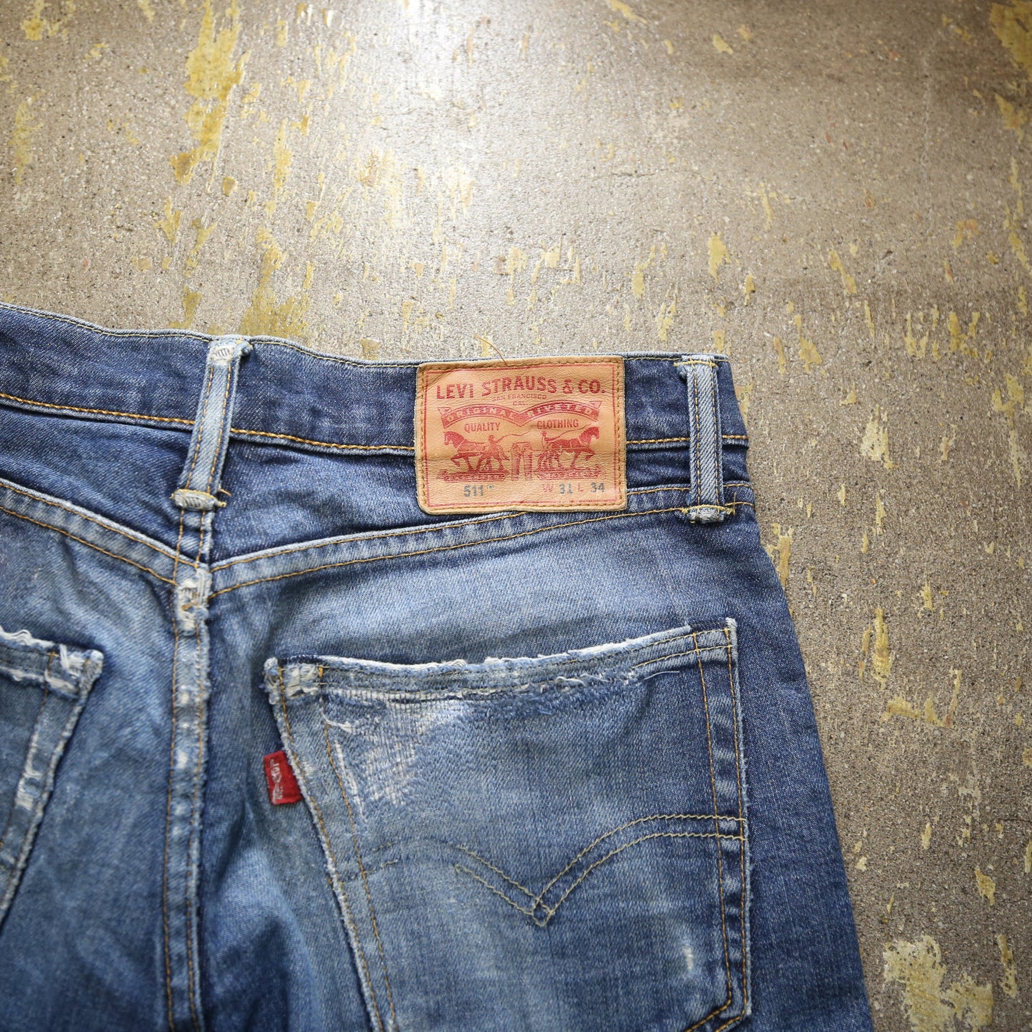 men’sパンツ デニムパンツ Gパン Levi's /リーバイス 511 04511-1786 8520刻印 W31 /L34