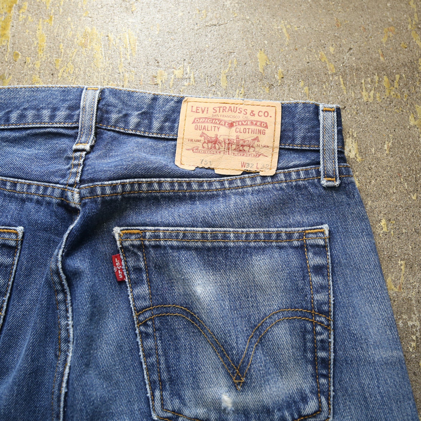 men’sパンツ デニムパンツ Gパン Levi's /リーバイス 751 00751−0202 刻印不明 W32 /L32