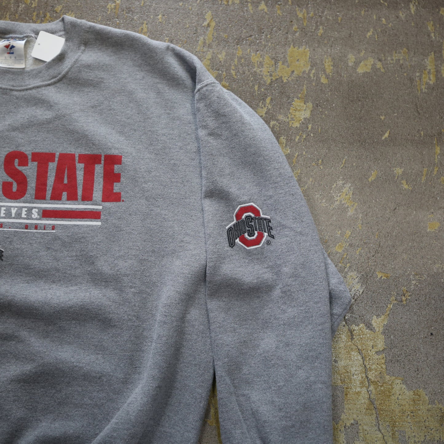 ladies’スウェット OHIO STATE BUCKEYES オハイオ州立大学 バックアイズ JERZEES /ジャージーズ