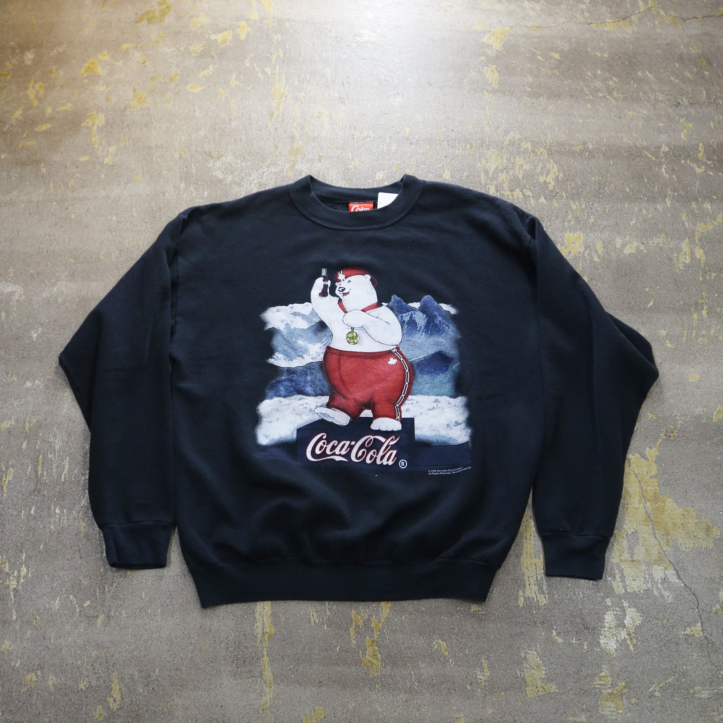 ladies’スウェット Coca Cola コカコーラ 90’s シロクマ
