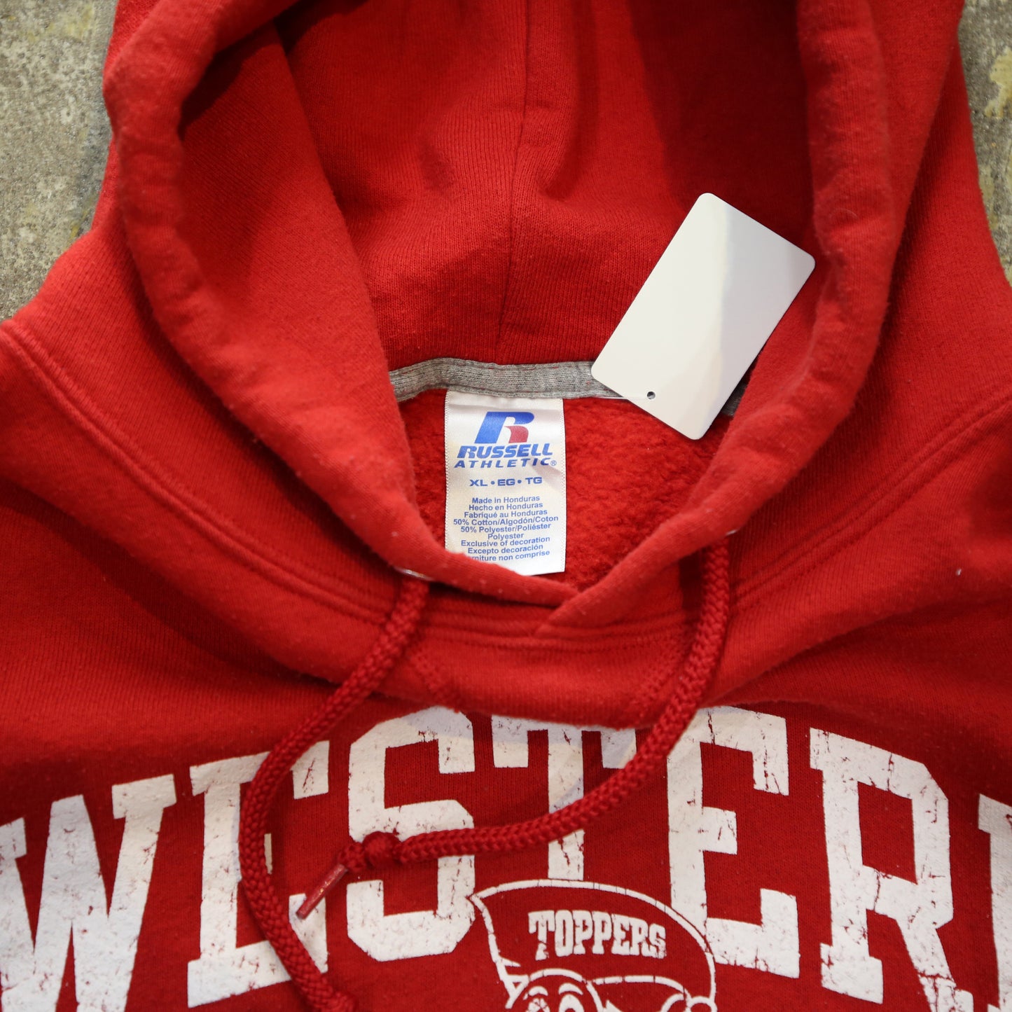 men’sパーカー プルオーバーパーカー WESTERN BIG RED ウェスタンケンタッキー ヒルトッパーズ ビッグレッド RUSSELL ATHRETIC /ラッセルアスレチック
