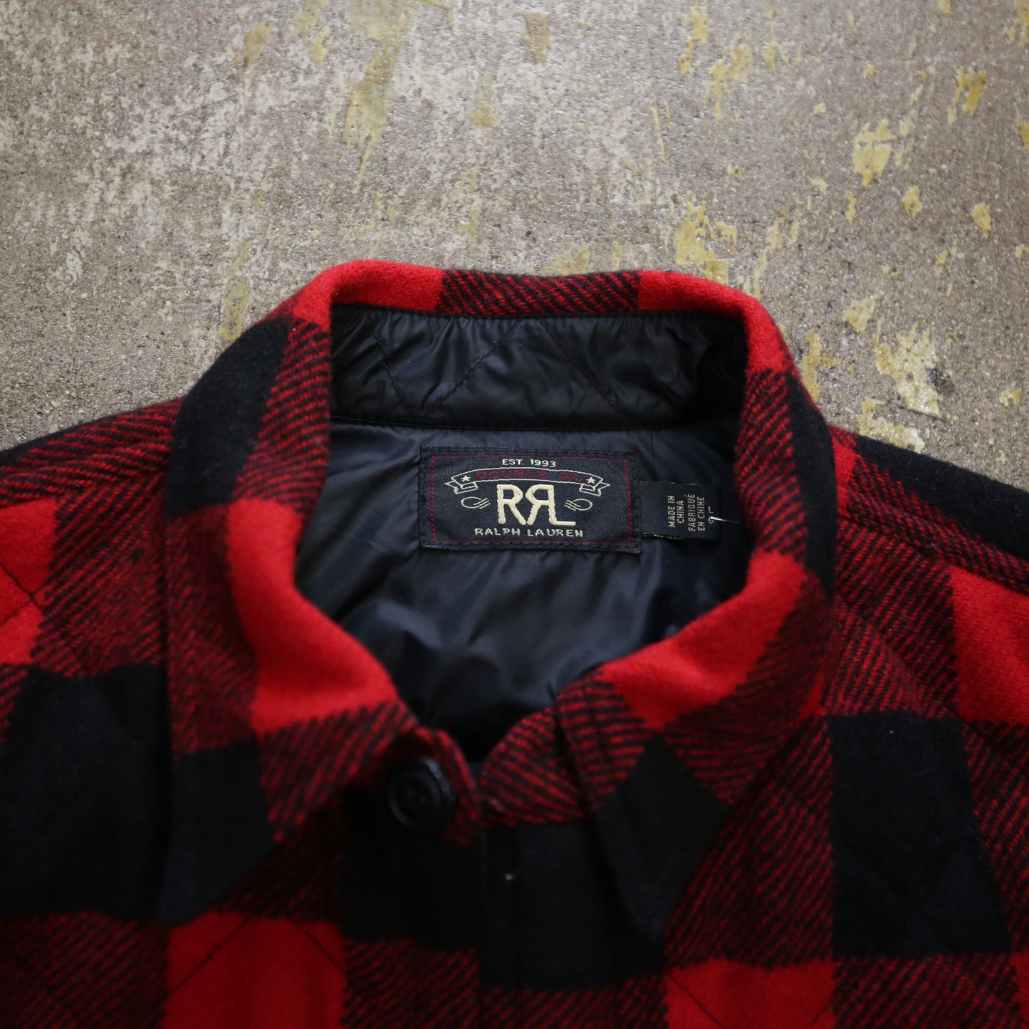 men’sアウター ハンティングジャケット バッファローチェック RRL /ダブルアールエル サイズ180/100A RALPH LAUREN /ラルフローレン