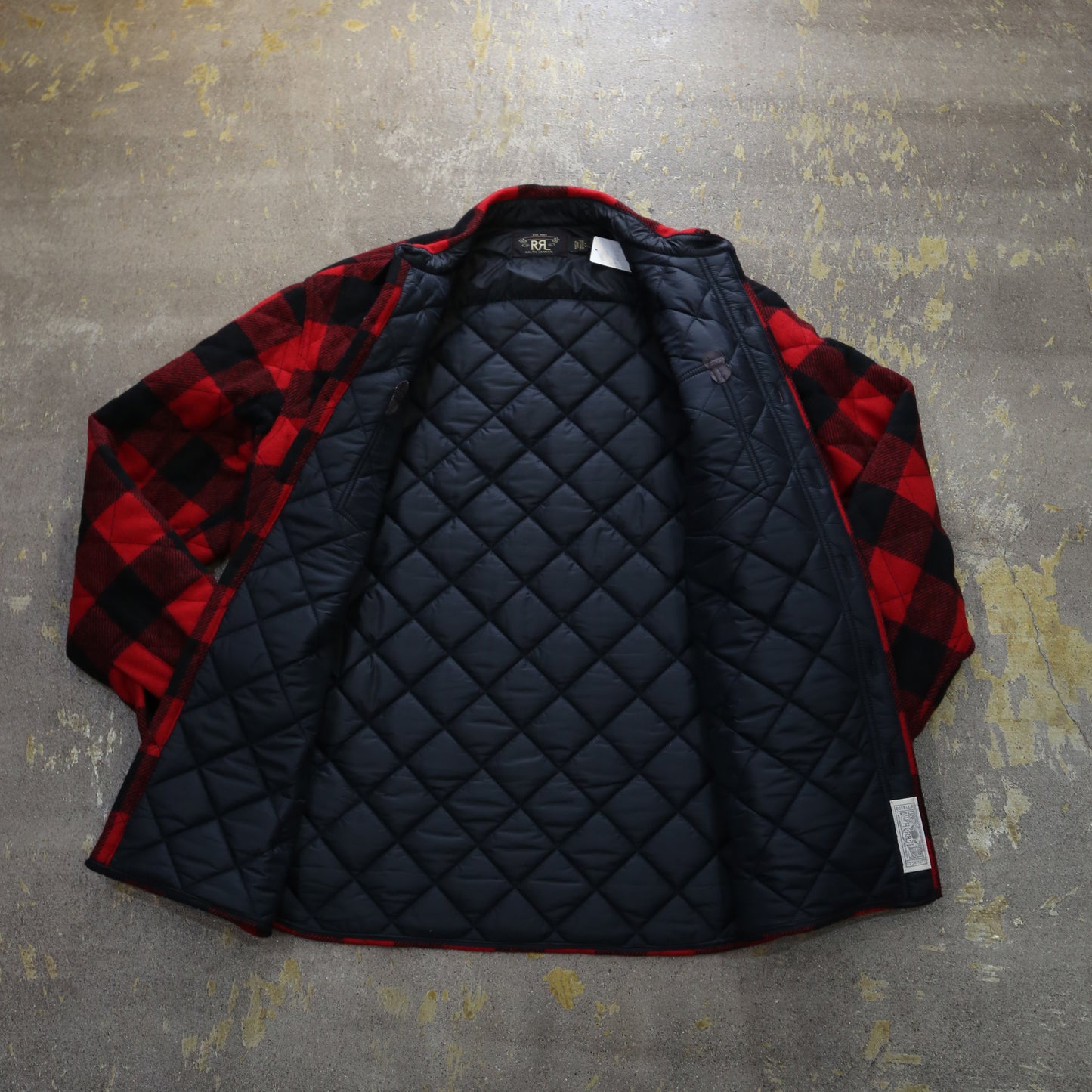 men’sアウター ハンティングジャケット バッファローチェック RRL /ダブルアールエル サイズ180/100A RALPH LAUREN /ラルフローレン