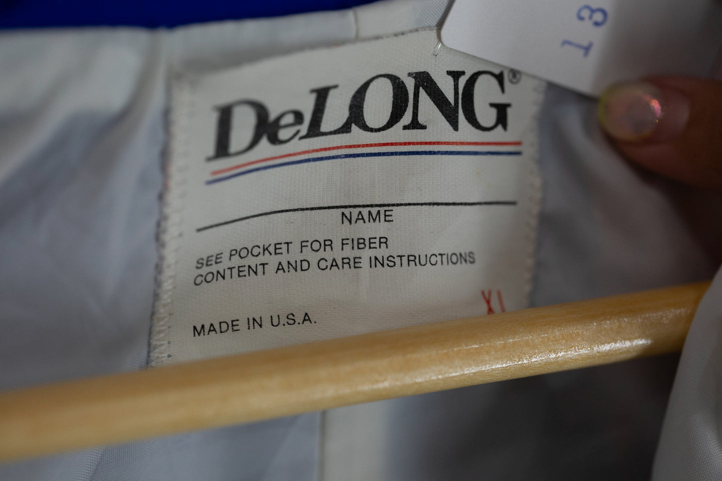men’sアウター ナイロンジャケット AMERICAN LEGION アメリカンレギオン 刺繍 DeLONG