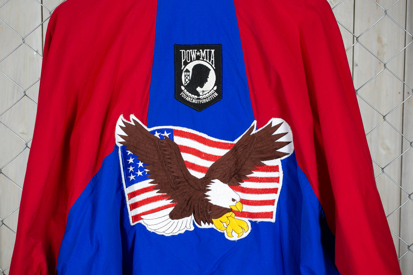 men’sアウター ナイロンジャケット AMERICAN LEGION アメリカンレギオン 刺繍 DeLONG
