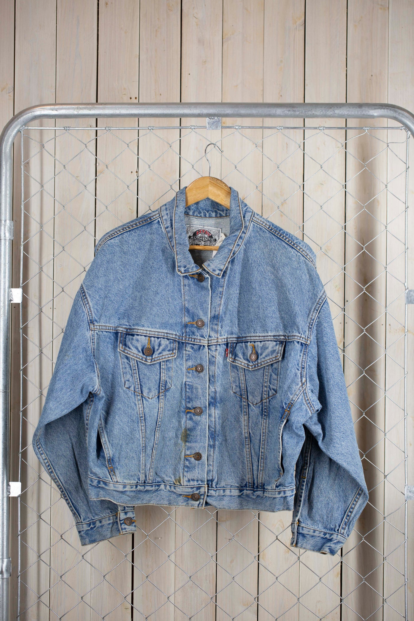 ladie’sアウター デニムジャケット Gジャン 90’s Levi's /リーバイス 77598−0291