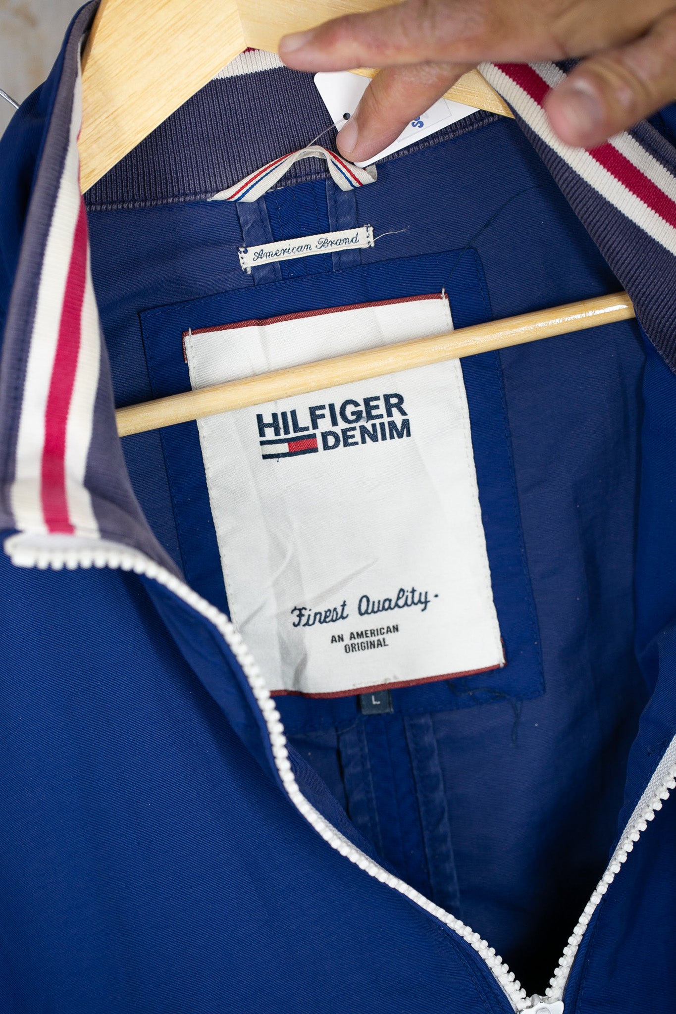 men’sアウター ナイロンジャケット TOMMY HILFIGER DENIM AMERICAN ORIGINAL /トミーヒルフィガー
