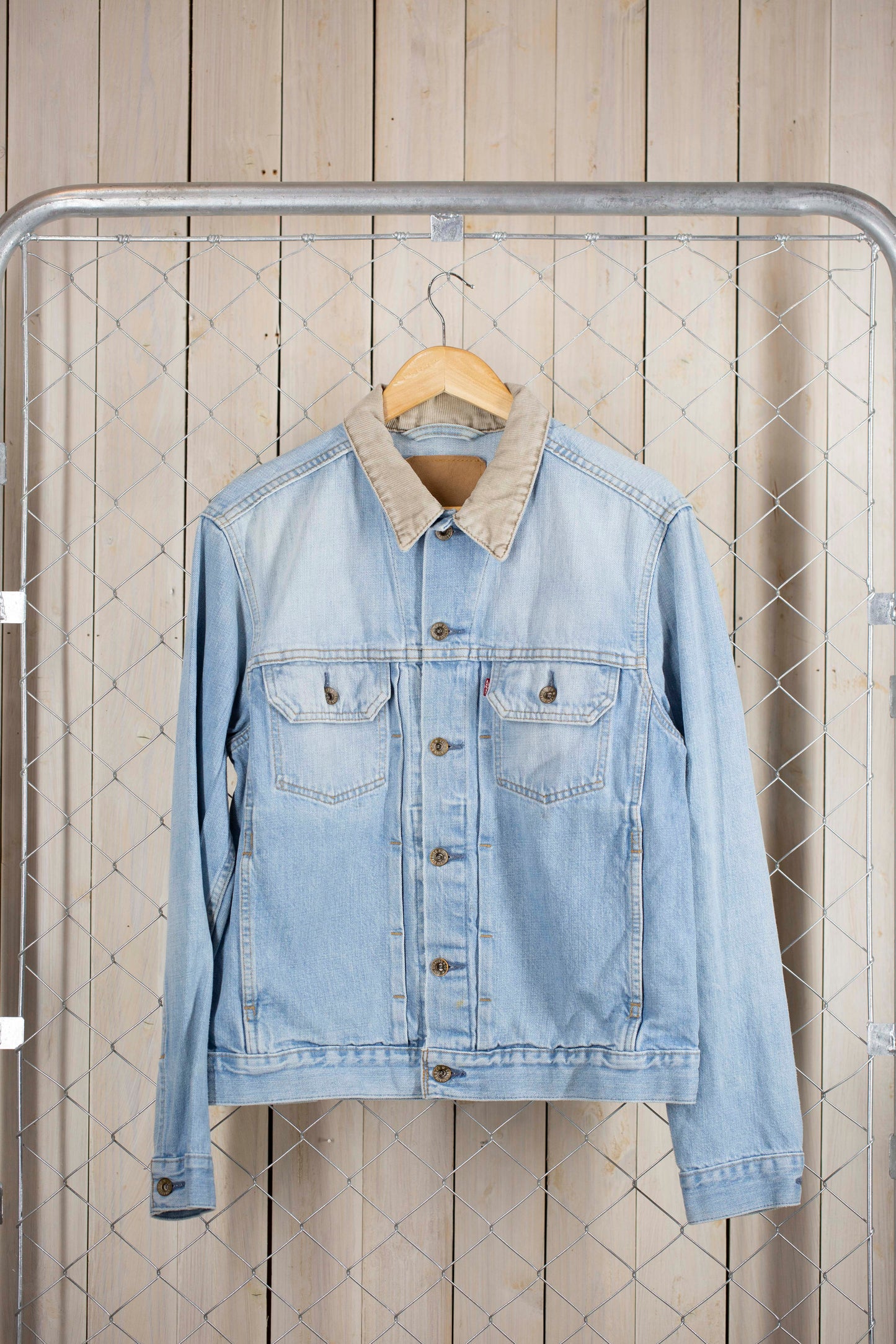 men’sアウター デニムジャケット Gジャン 襟コーデュロイ Levi's /リーバイス