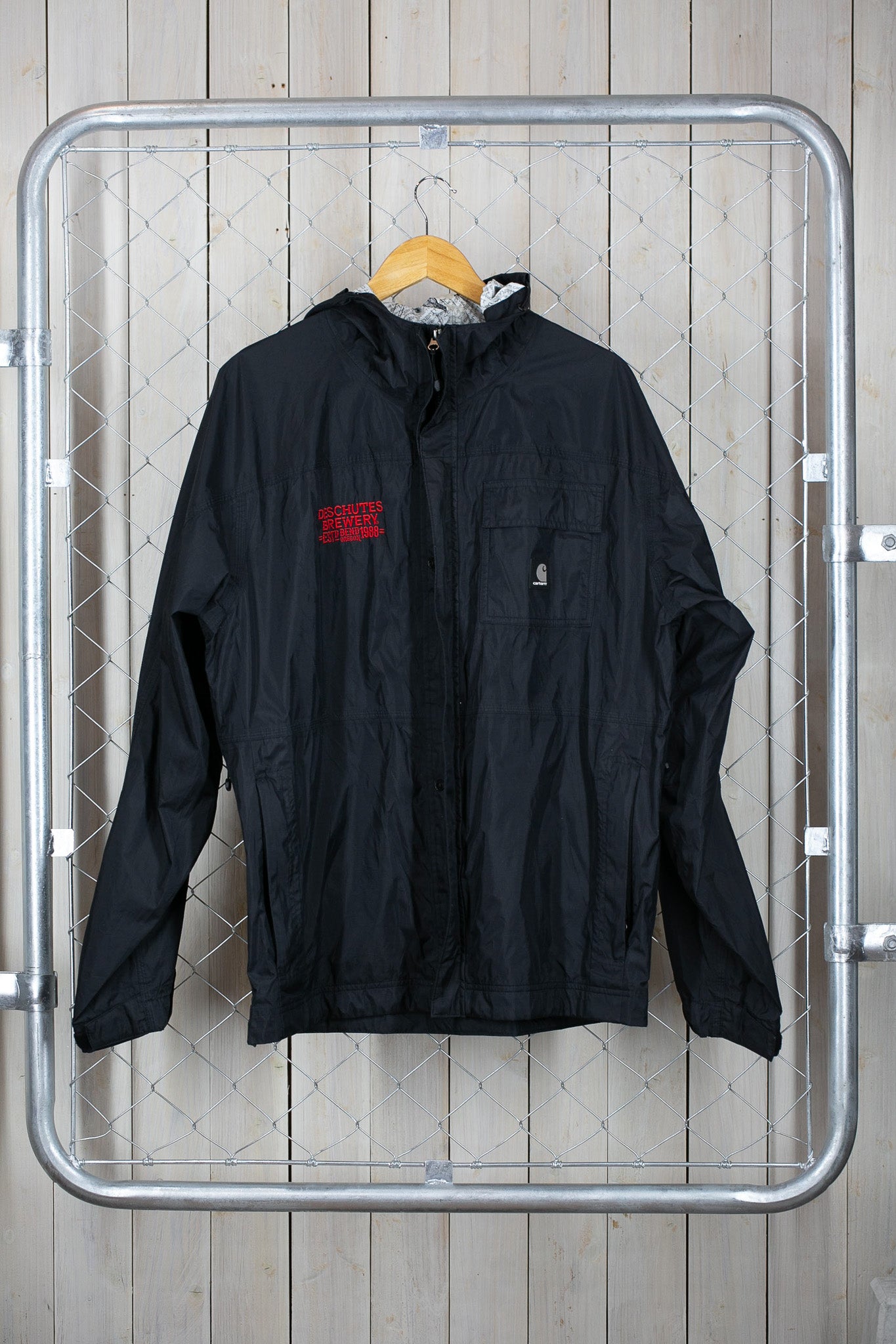 men’sアウター ナイロンジャケット フード付 オリジナル刺繍 carhartt /カーハート