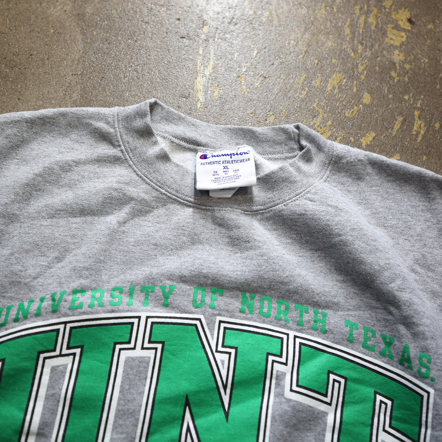 men’sスウェット　UNIVERSITY OF NORTH TEXAS　UNT　champion /チャンピオン