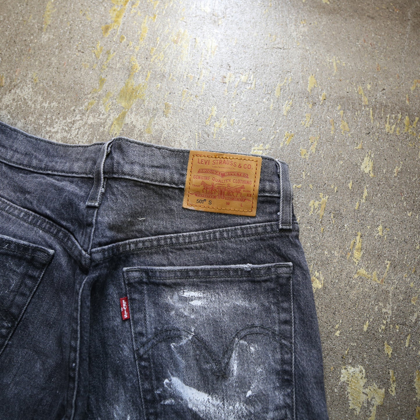 men’s /ladies’パンツ　デニムパンツ　Gパン　Levi's /リーバイス　501S　SKINNY　ビッグE　29502−0063　3496刻印　W27/L 28