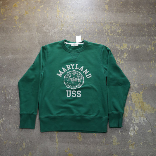 men’sスウェット　MARYLAND USS　BACK NUMBER /バックナンバー