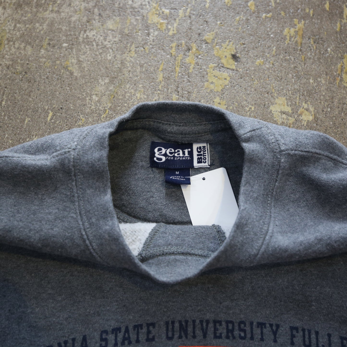 men’sスウェット　CSUF　CALIFORNIA STATE UNIVERSITY FULLERTON　gear /ギア