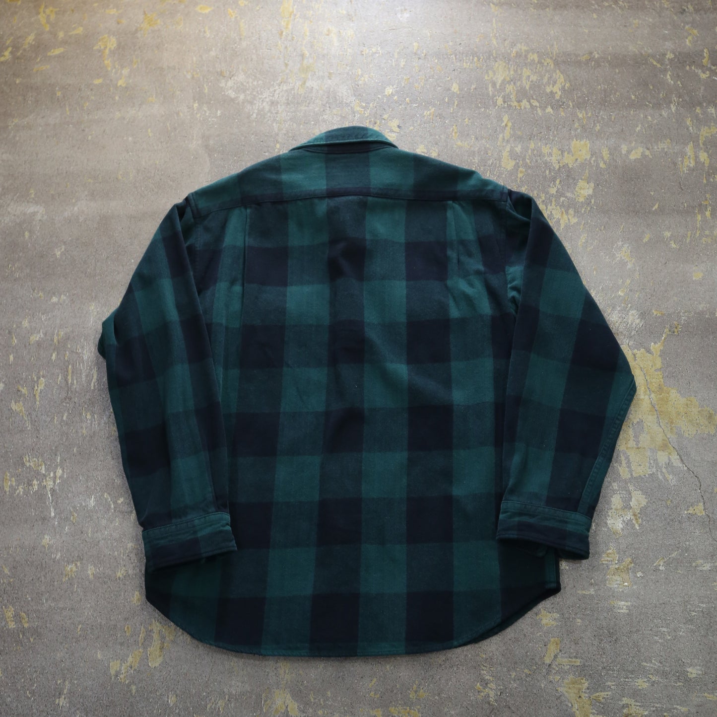 men’sボタンダウン　ヘビーフランネルシャツ　バッファローチェック　Ron Herman /ロンハーマン