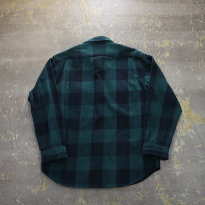 men’sボタンダウン　ヘビーフランネルシャツ　バッファローチェック　Ron Herman /ロンハーマン